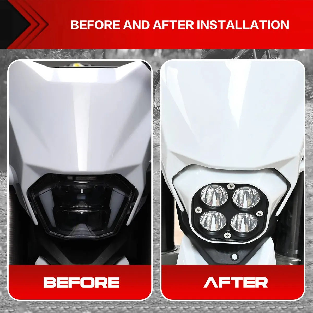 Upgraded Ultrabee headlight