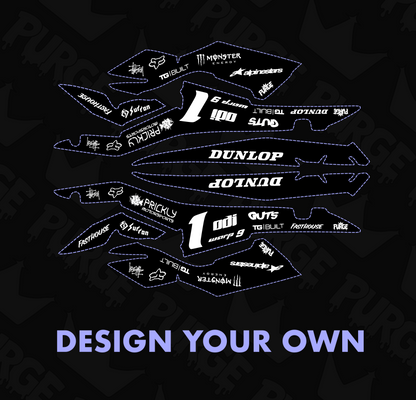 Ultra Bee Side Plastics Decals (COLLECTIVE)